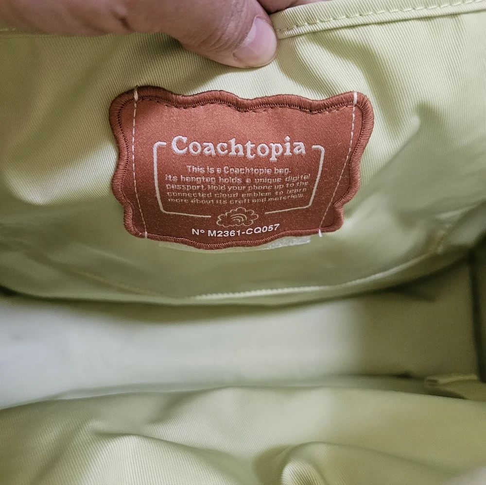 New Coach COACHTΟΡΙΑ LOOP TOTE - Picture 10 of 17